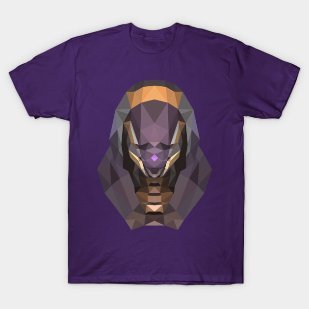 Low Poly Tali Mass Effect T-Shirt by hoodwinkedfool